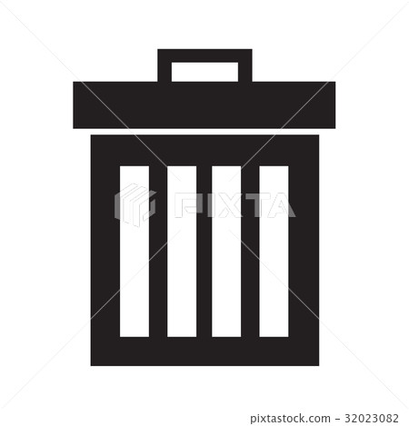 trash bin icon illustration design 32023082