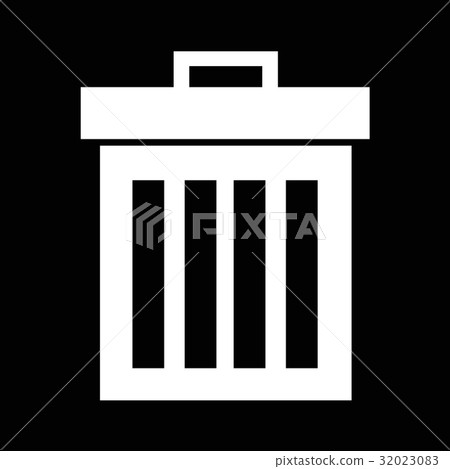 trash bin icon illustration design trash bin icon illustration design 32023083