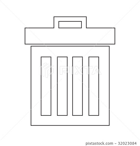 trash bin icon illustration design trash bin icon illustration design 32023084