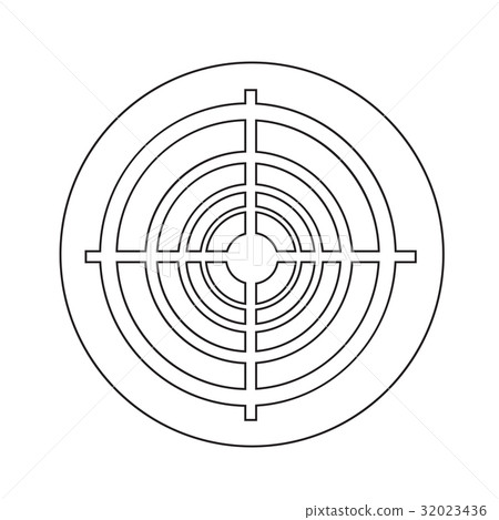 target icon illustration design 32023436