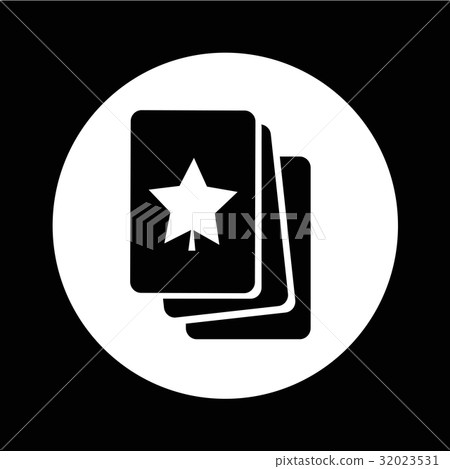 playing cards icon illustration design playing cards icon illustration design 32023531