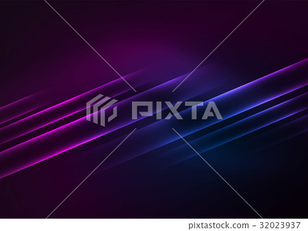Glowing futuristic lines 32023937