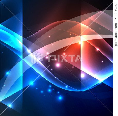Glowing geometric shapes Glowing geometric shapes 32023980