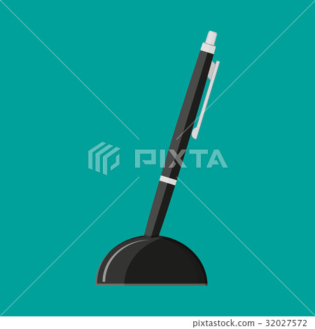Ball point pen on a stand. 32027572