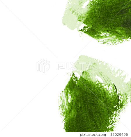 Abstract green acrylic hand paint background. - Stock Illustration ...