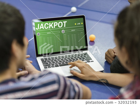 Gambling Football Game Bet Concept Gambling Football Game Bet Concept 32032193
