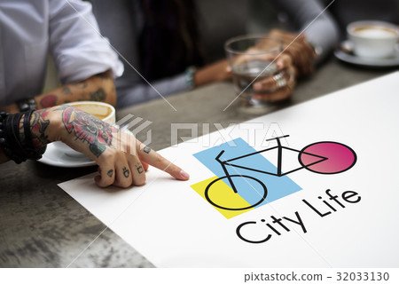 People Discussion Talking about Bike Icon People Discussion Talking about Bike Icon 32033130