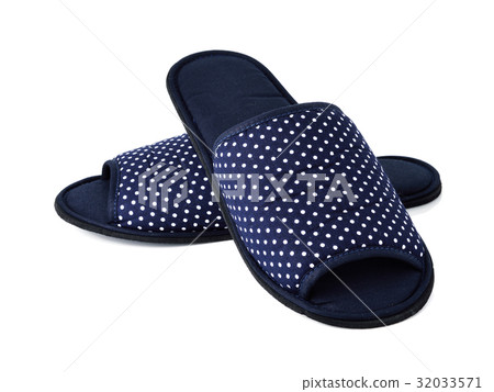 Slippers isolated on white background Slippers isolated on white background 32033571