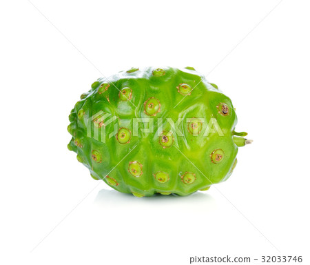 Exotic Fruit - Noni on white background 32033746