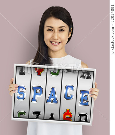 Slot Machine Gamble Happy Dream Smile 32034891