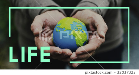 Life Nature Living Environment Concept Life Nature Living Environment Concept 32037322