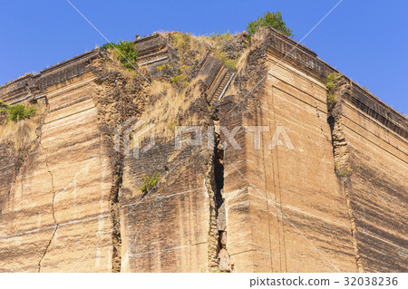 Mingun Pahtodawgyi Temple in Mandalay 32038236