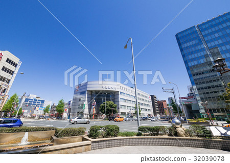 名古屋市Chikusa-ku Imawake城市風景Imaike交叉路口Chikusa郵局 名古屋市Chikusa-ku Imawake城市風景Imaike交叉路口Chikusa郵局 32039078