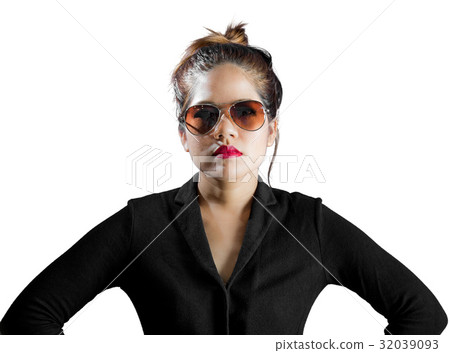 fashionable asian woman fashionable asian woman 32039093