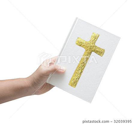 hand holding bible book hand holding bible book 32039395