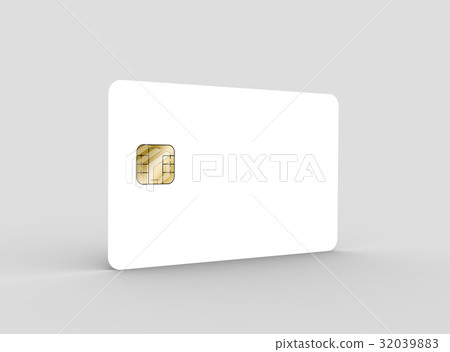 blank chip card - Stock Illustration [32039883] - PIXTA