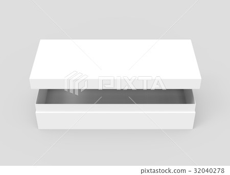 blank paper box blank paper box 32040278