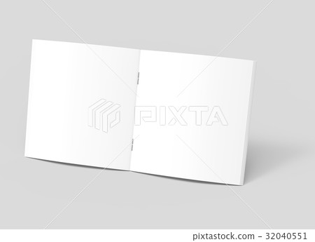 blank brochure design 32040551