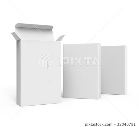 blank boxes design 32040781