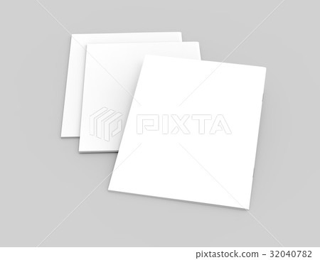 blank brochures design 32040782