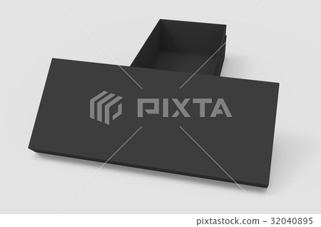 black blank box design - Stock Illustration [32040895] - PIXTA
