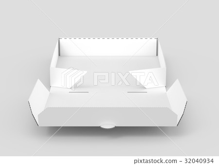 white pizza box 32040934