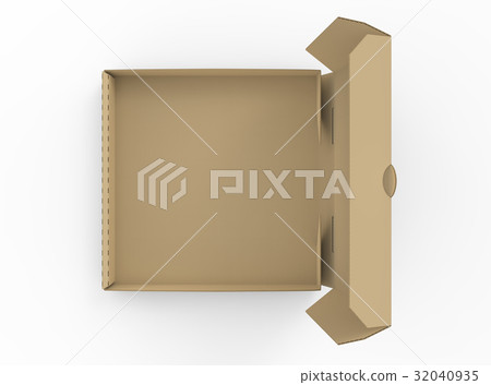 brown pizza box 32040935
