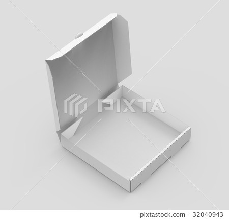 white pizza box 32040943