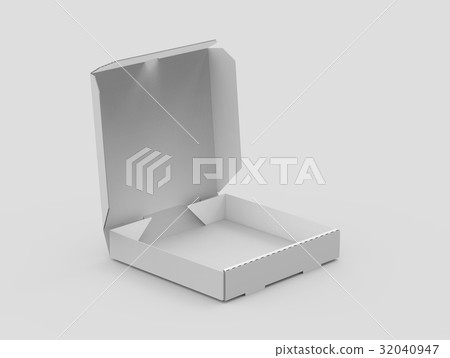 white pizza box 32040947