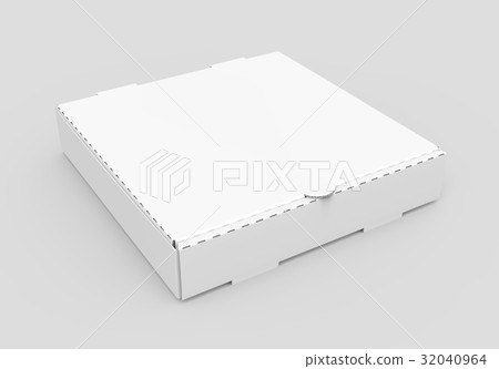 white pizza box 32040964