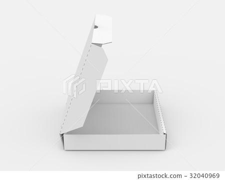 white pizza box 32040969
