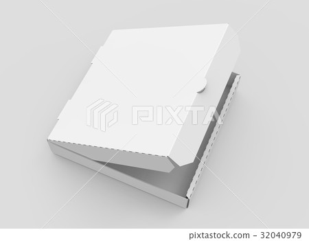 white pizza box 32040979