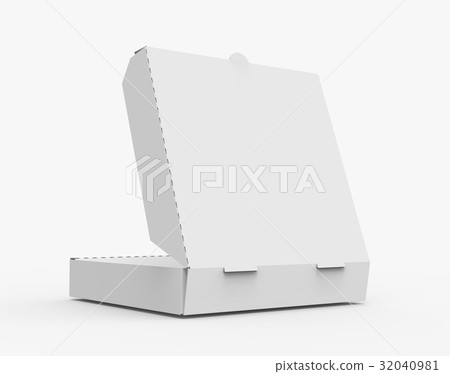white pizza box white pizza box 32040981