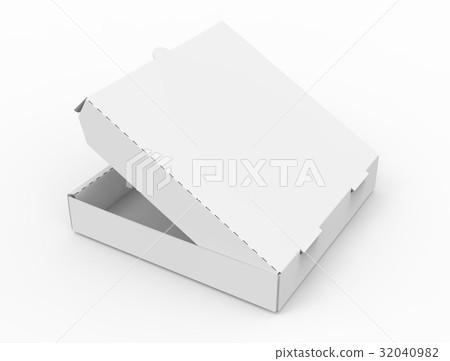 white pizza box white pizza box 32040982