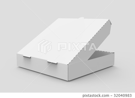 white pizza box white pizza box 32040983