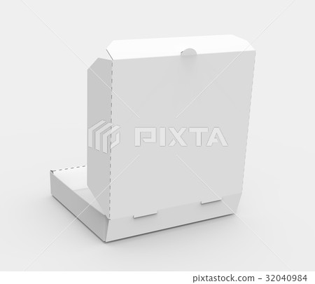 white pizza box 32040984