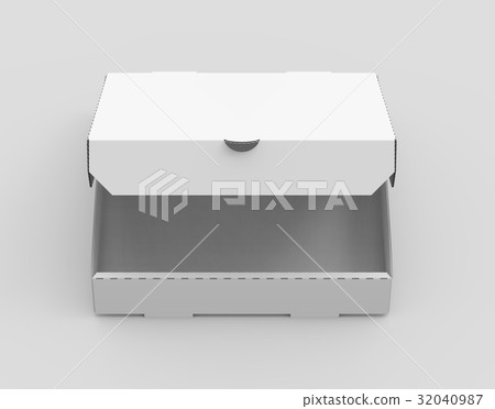 white pizza box white pizza box 32040987