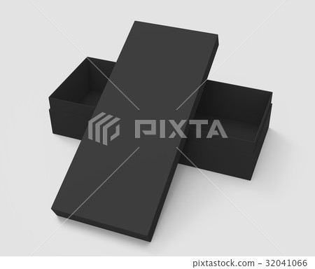 black blank box design 32041066