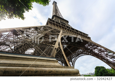 Eiffel Tower in Paris, France. Eiffel Tower in Paris, France. 32042427
