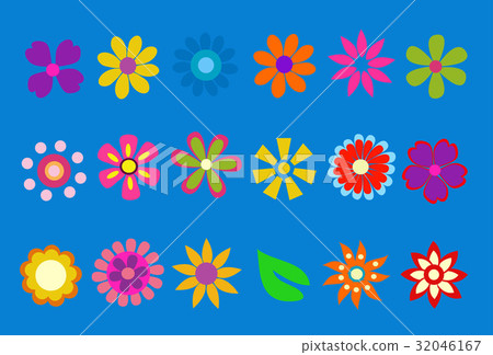 spring flower vector illustration spring flower vector illustration 32046167