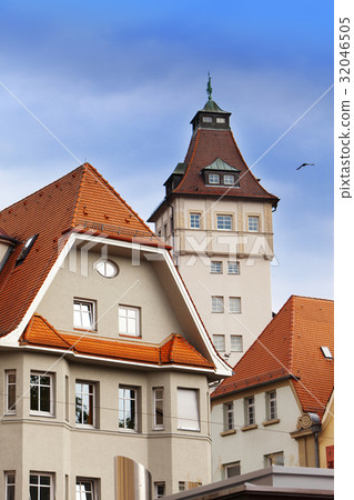 building in the center in Stuttgart in Germany 32046505
