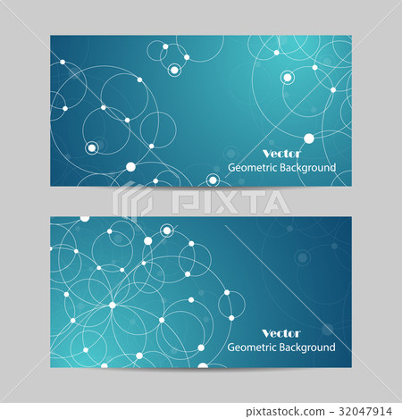 Set of horizontal banners 32047914