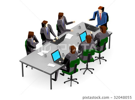 Businessmen having a meeting Businessmen having a meeting 32048055