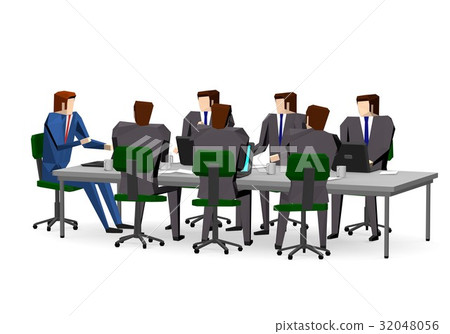 Businessmen having a meeting Businessmen having a meeting 32048056