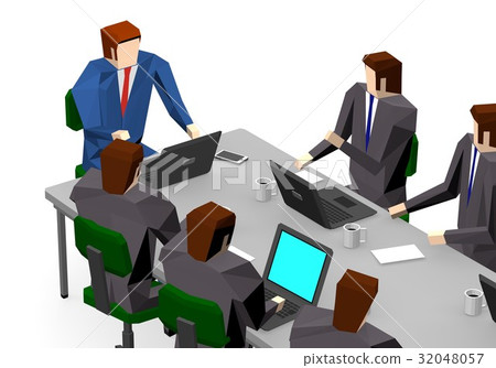 Businessmen having a meeting Businessmen having a meeting 32048057