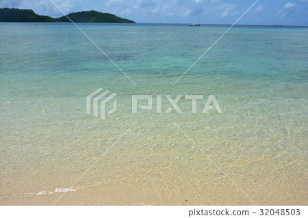 Iri海灘在Iriomote島 Iri海灘在Iriomote島 32048503