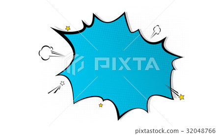 Pop art splash background, explosion in comics 32048766