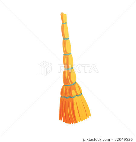 Retro cleaning and dusting broom cartoon vector - Stock Illustration  [32049526] - PIXTA