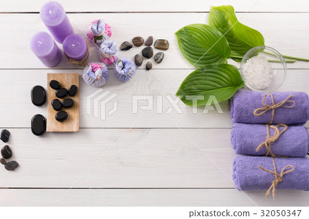 Spa treatment, aromatherapy background. Details Spa treatment, aromatherapy background. Details 32050347