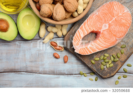 Selection of healthy fat sources. 32050688